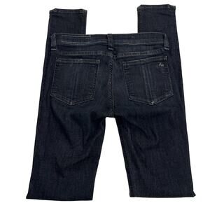 Rag & Bone Skinny Jeans Back Rae Wash W1502K122BLR 31" Inseam Size 24